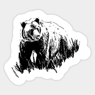 Grizzly Sticker